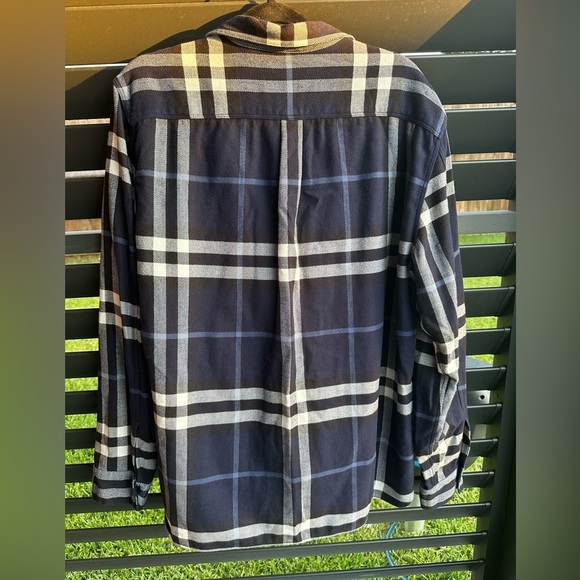 Burberry Men's Navy Plaid Jacket XXL/XL - Picture 2 of 8